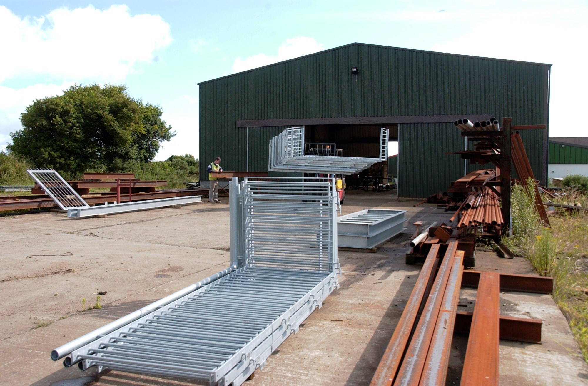 Industrial Building Banner